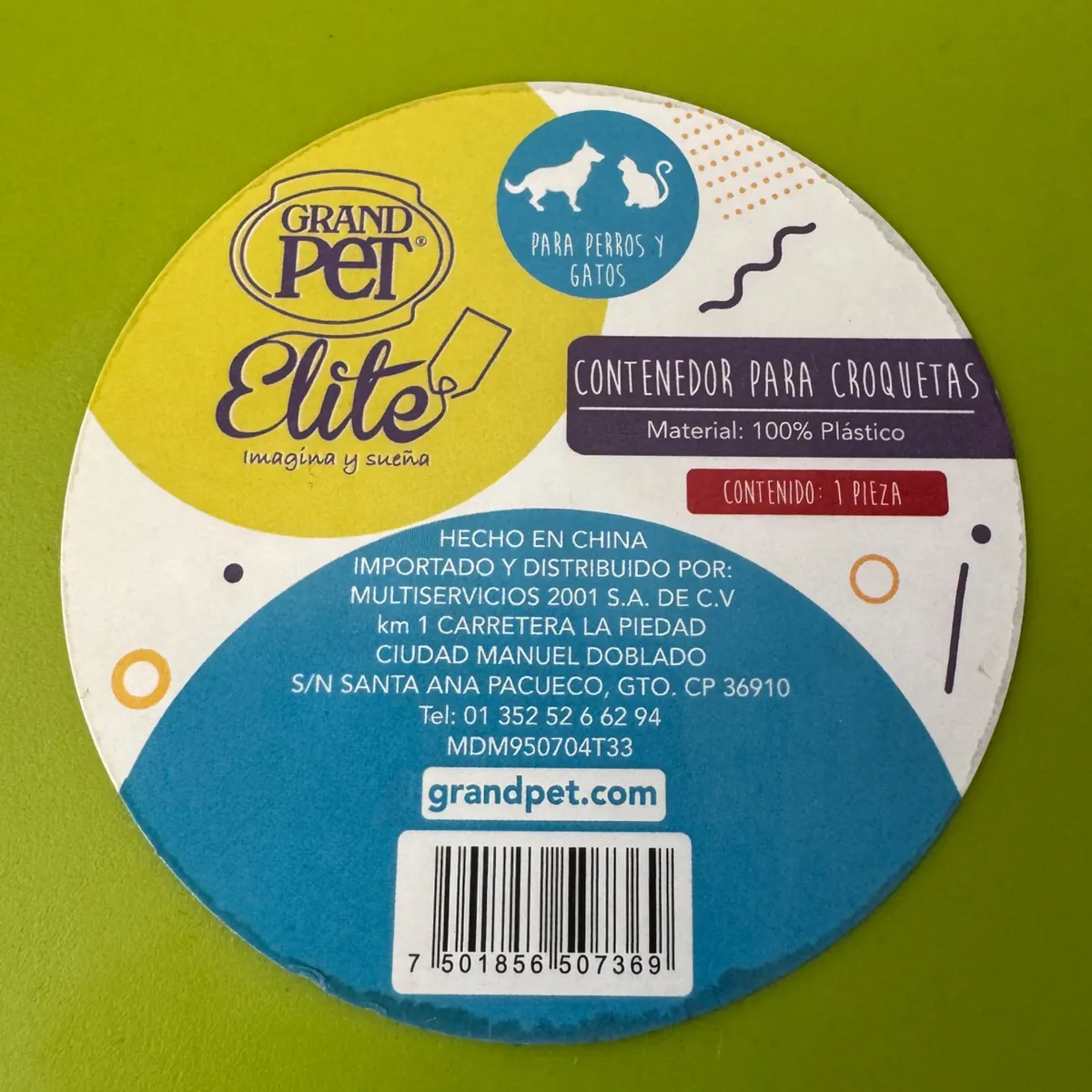 Contenedor Hermético para Croquetas GRAND Pet Elite 2