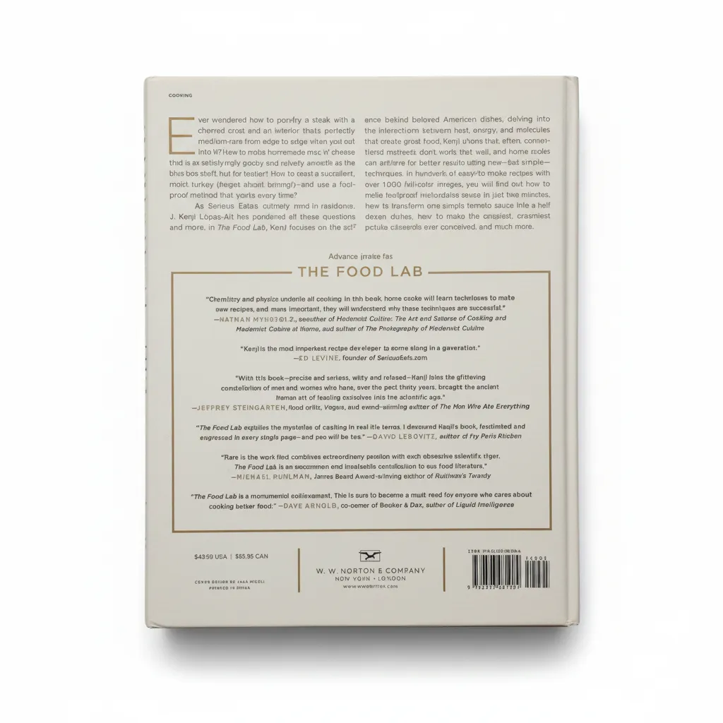 Libro The Food Lab: Cocina Científica por J. Kenji López-Alt 2