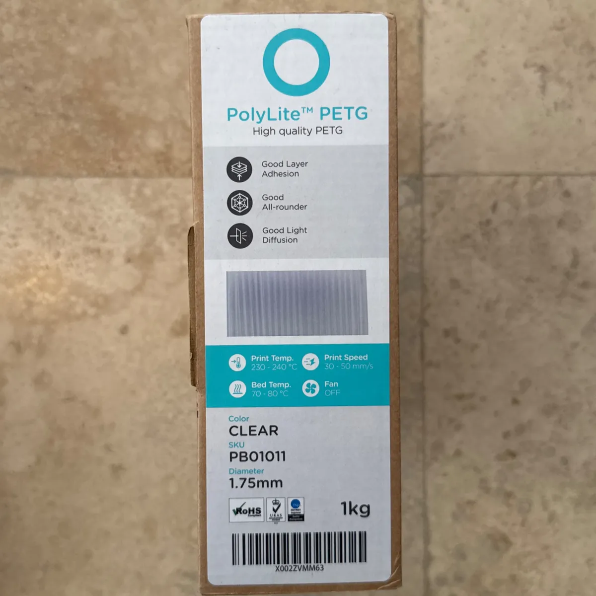 Filamento para Impresión 3D SainSmart TPU y PolyLite PETG 1.75mm 2