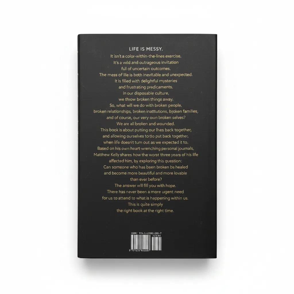 Libro 'Life is Messy' de Matthew Kelly (Inglés) 2