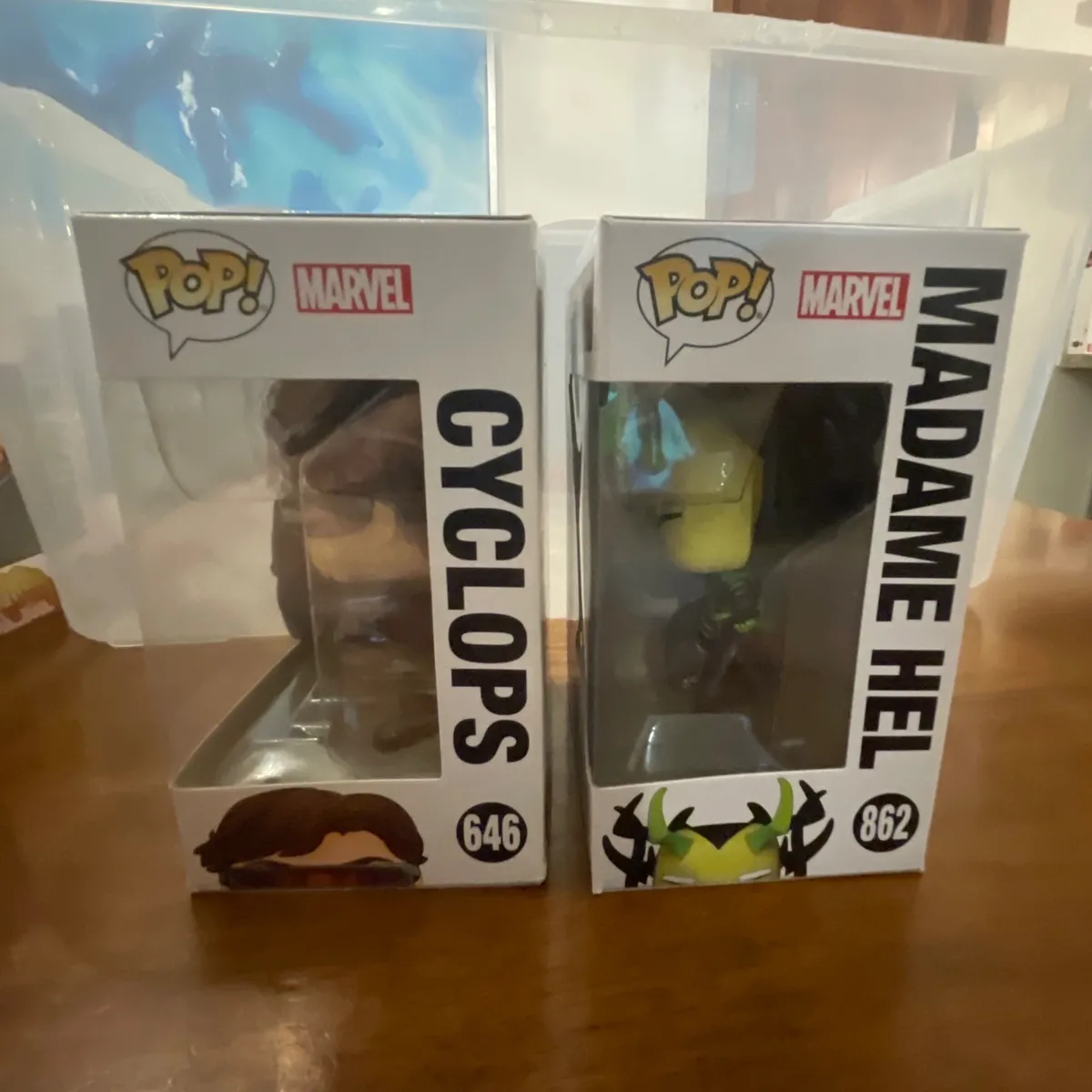 Funko Pop! Marvel Cyclops: $1000 Madame Hel : $250 Bobble-Heads 2