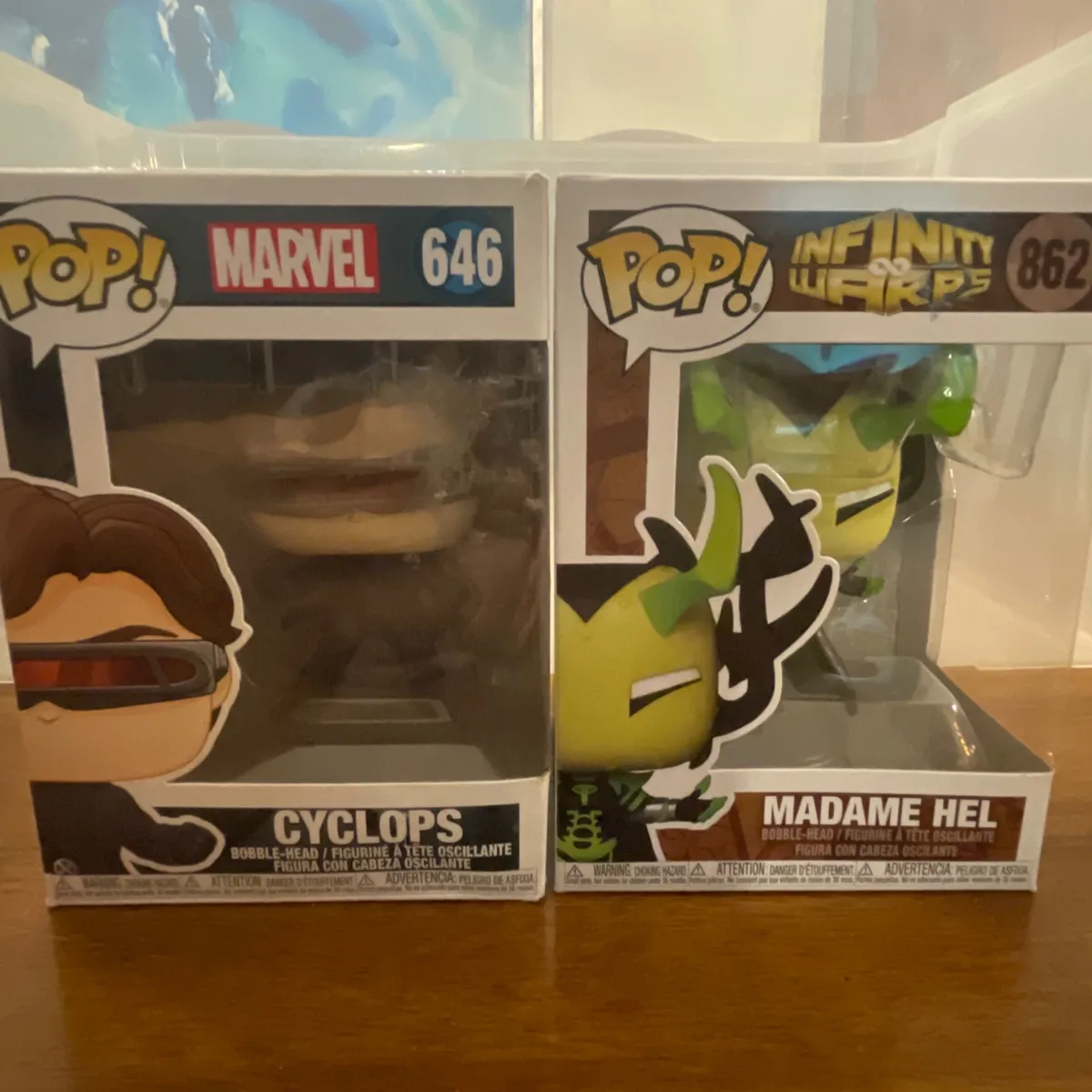 Funko Pop! Marvel Cyclops: $1000 Madame Hel : $250 Bobble-Heads 1