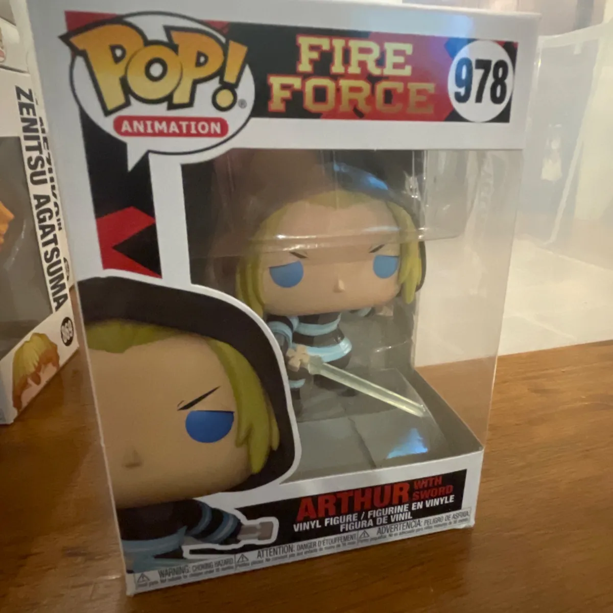 Funko Pop! Fire Force Arthur with Sword #978 1