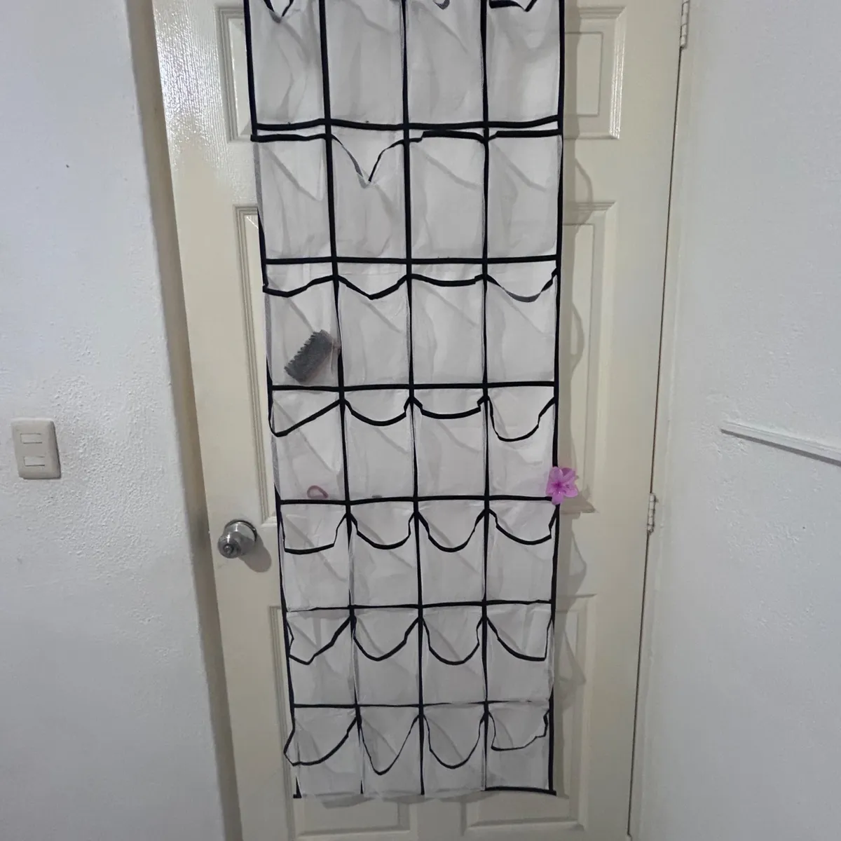 Organizador de Zapatos Colgante para Puerta con 24 Bolsillos 2