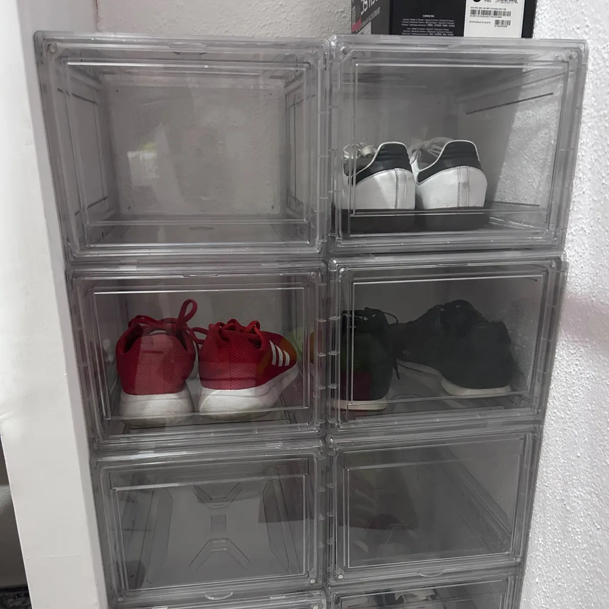 Cajas Organizadoras Transparentes para Zapatos 1