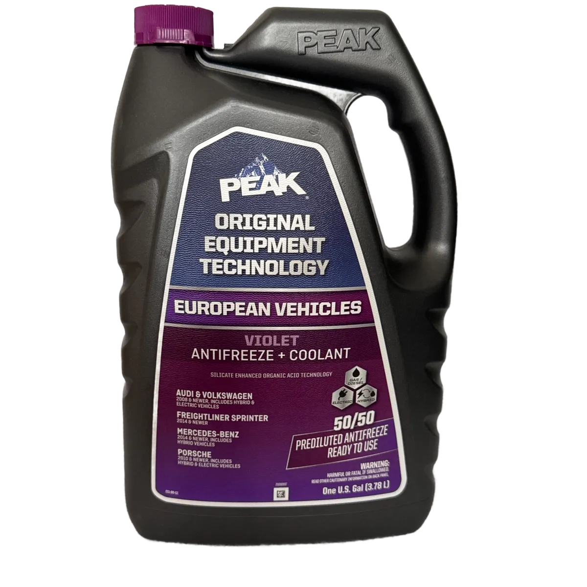 Peak Antifreeze Coolant Violet - Vehicle Engine Protection - European Vehicles 1