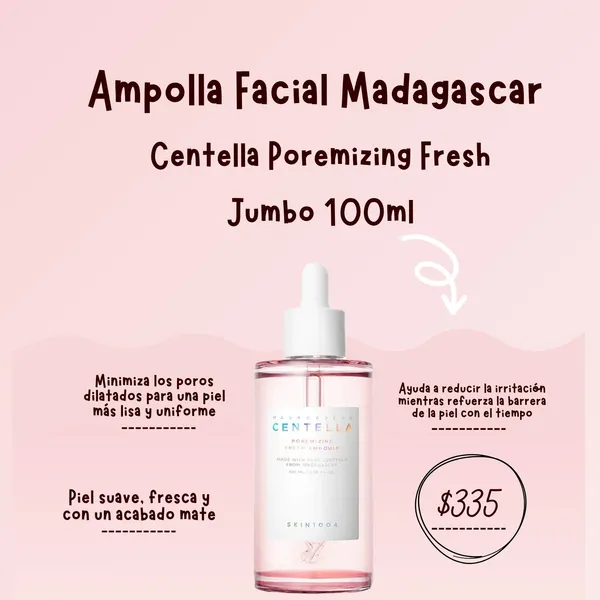 SKIN1004 Ampolla Facial Madagascar Centella Poremizing Fresh