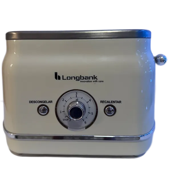 Longbank retro-style 2-slice electric toaster